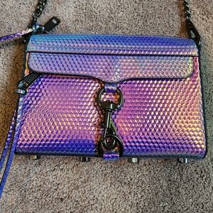 Rebecca minkoff mini mac hologram